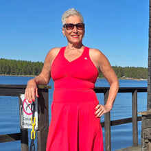 Ladda upp bild till gallerivisning, Röd Sport-bh