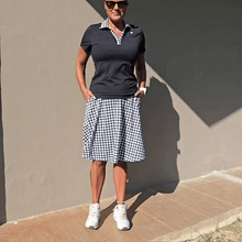 Ladda upp bild till gallerivisning, Hundtand Lång Byxkjol