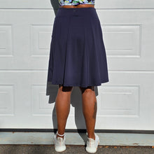 Ladda upp bild till gallerivisning, Knälång Byxkjol Midnight