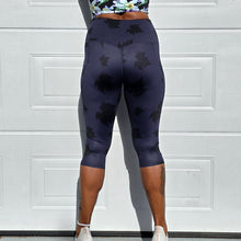 Ladda upp bild till gallerivisning, 3/4 Tights Midnight Leaves