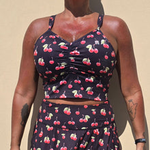 Ladda upp bild till gallerivisning, Black Cherry Sport-BH