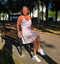 Lataa kuva Galleria-katseluun, Valkoinen kirsikka urheiluliivit