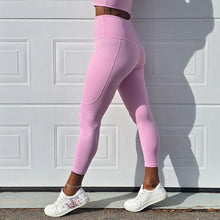 Ladda upp bild till gallerivisning, Pink Rose Tights 7/8