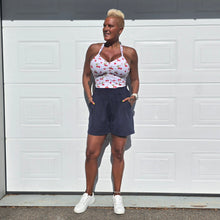 Lataa kuva Galleria-katseluun, Valkoinen kirsikka urheiluliivit