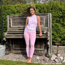 Lataa kuva Galleria-katseluun, Vaaleanpunainen ruudullinen pellava