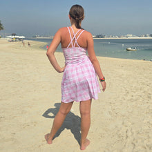 Lataa kuva Galleria-katseluun, Pinkki ruudullinen urheiluliivi