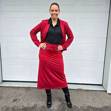 Ladda upp bild till gallerivisning, Winery Lång Zip-kjol med Innershorts