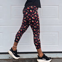 Ladda upp bild till gallerivisning, Black Cherry Tights 7/8