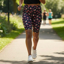 Lataa kuva Galleria-katseluun, Black Cherry -pyöräilyhousut