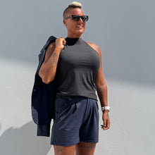 Lataa kuva Galleria-katseluun, Svart Linne med Hög Hals