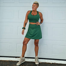 Ladda upp bild till gallerivisning, Mörkgrön Sport-BH