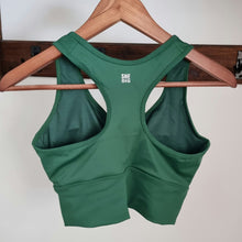 Ladda upp bild till gallerivisning, Mörkgrön Sport-BH