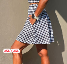 Lataa kuva Galleria-katseluun, Dogtooth-culotte-hame