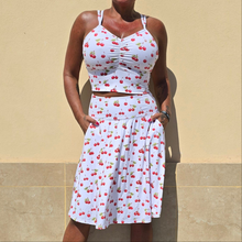 Lataa kuva Galleria-katseluun, Valkoinen kirsikka urheiluliivit