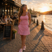Lataa kuva Galleria-katseluun, Soft Rose Kort Byxkjol