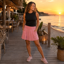 Ladda upp bild till gallerivisning, Soft Rose Kort Byxkjol
