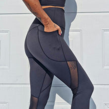 Ladda upp bild till gallerivisning, Mesh Tights Svarta