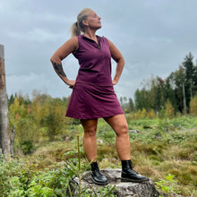 Ladda upp bild till gallerivisning, Smart Byxkjol Plommon Lila