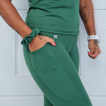 Ladda upp bild till gallerivisning, 7/8 Tights Mörkgrön