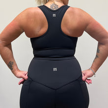 Ladda upp bild till gallerivisning, Scrunch Sport-BH Svart