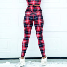Ladda upp bild till gallerivisning, Rutiga Tights Röda