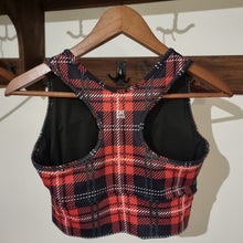 Ladda upp bild till gallerivisning, Rutig Sport-BH Röd