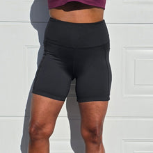 Ladda upp bild till gallerivisning, Korta Svarta Cykelbyxor