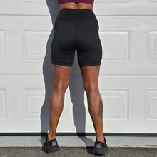 Ladda upp bild till gallerivisning, Korta Svarta Cykelbyxor