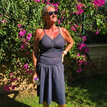 Ladda upp bild till gallerivisning, Mörkblå Jeans Sport-bh