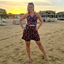 Ladda upp bild till gallerivisning, Black Cherry Byxkjol