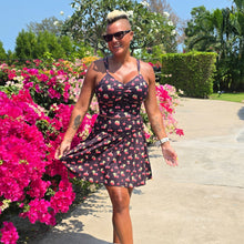 Ladda upp bild till gallerivisning, Black Cherry Sport-BH