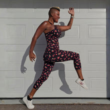 Ladda upp bild till gallerivisning, Black Cherry Tights 7/8