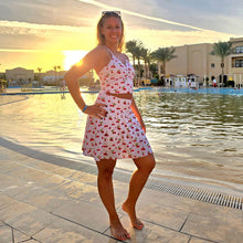 Lataa kuva Galleria-katseluun, Valkoinen kirsikka urheiluliivit