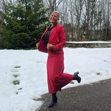 Ladda upp bild till gallerivisning, Winery Lång Zip-kjol med Innershorts