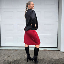 Ladda upp bild till gallerivisning, Winery Knälång Zip-kjol med Innershorts