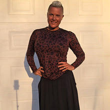 Ladda upp bild till gallerivisning, Långärmad Topp Lux Dark Leo