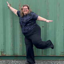 Ladda upp bild till gallerivisning, Snygga Byxor Regular Svarta