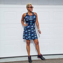 Ladda upp bild till gallerivisning, Linne Dark Floral