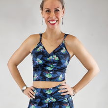 Ladda upp bild till gallerivisning, Sport-bh Dark Floral