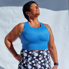 Ladda upp bild till gallerivisning, Sport-BH Blå Jeans