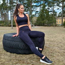 Ladda upp bild till gallerivisning, Svarta tights med fickor