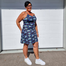 Ladda upp bild till gallerivisning, Smart Byxkjol Dark Floral