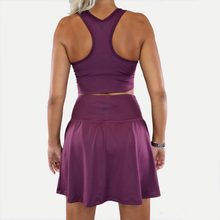 Ladda upp bild till gallerivisning, Smart Byxkjol Plommon Lila