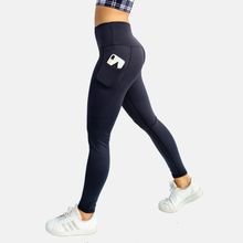 Ladda upp bild till gallerivisning, Svarta tights med fickor
