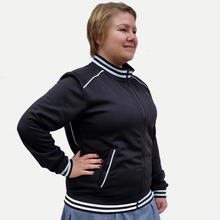 Ladda upp bild till gallerivisning, Träningsjacka Svart