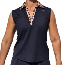 Ladda upp bild till gallerivisning, Leopard V-neck Linne