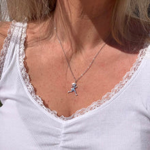 Ladda upp bild till gallerivisning, "På Språng" - Silver - Halsband
