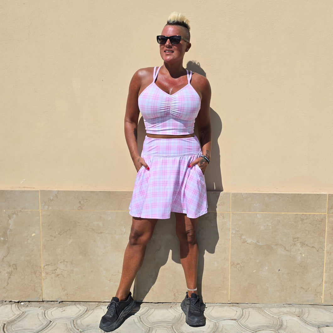Rosa Rutig Sport-BH