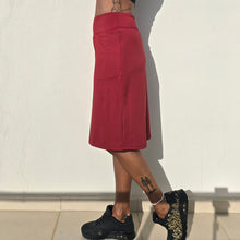 Ladda upp bild till gallerivisning, Winery Knälång Zip-kjol med Innershorts
