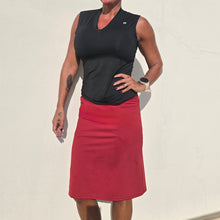 Ladda upp bild till gallerivisning, Winery Knälång Zip-kjol med Innershorts
